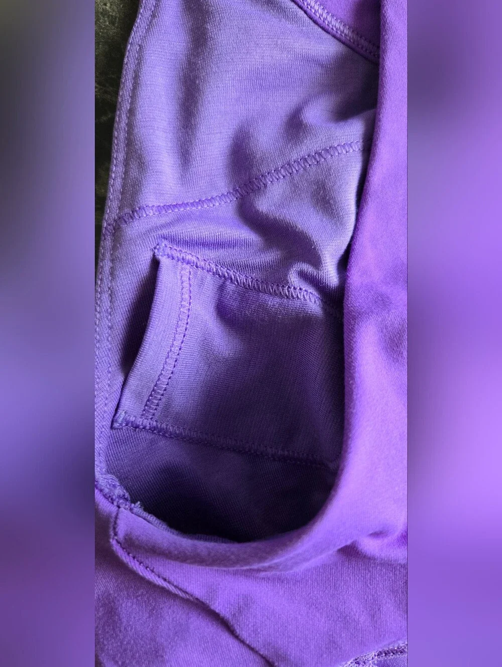 ​Lululemon Athletic Tank Tops Lot of 2 Purple & Pink Space Dye Workout Size 2
